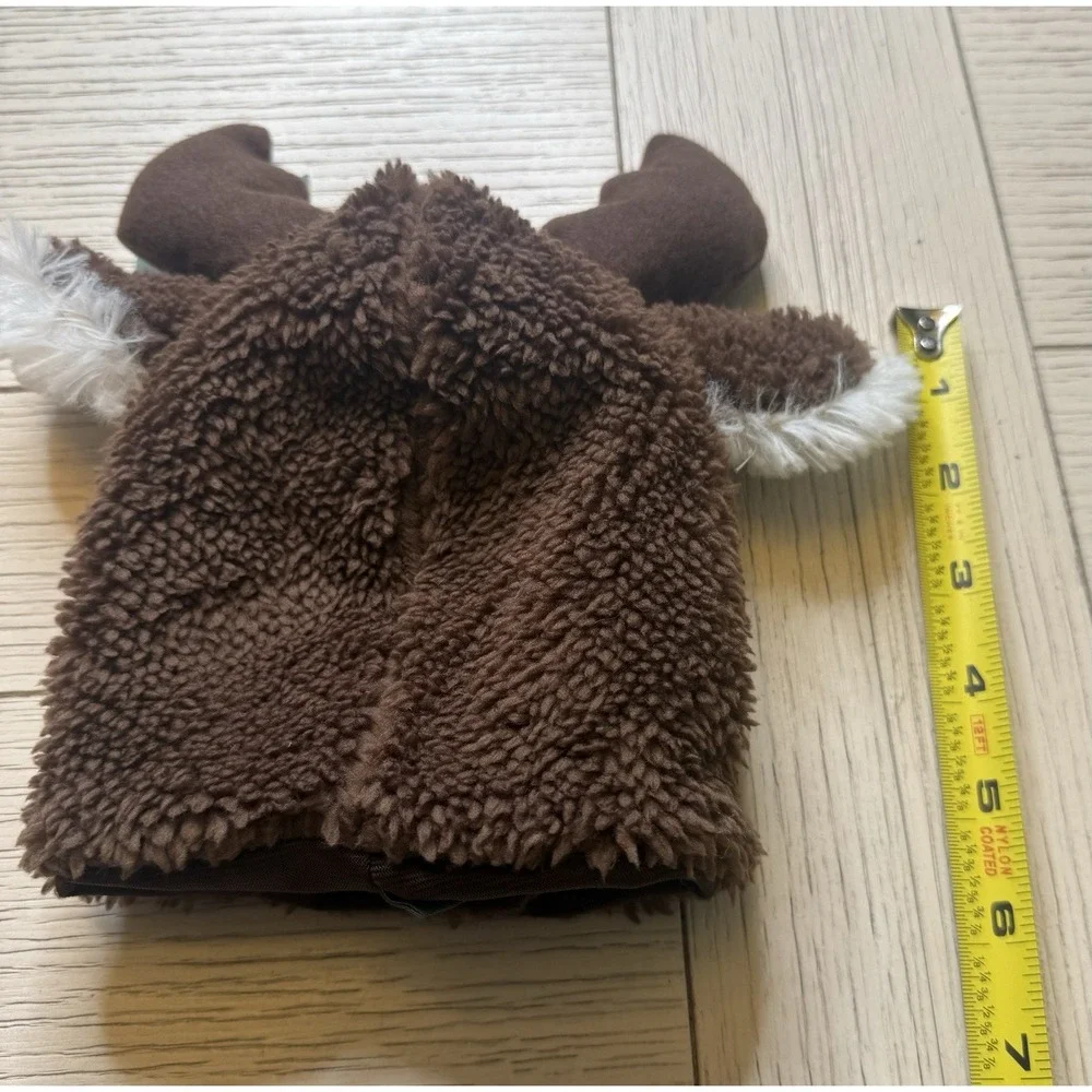 Paw & Tails New W/ Tags Rudolph Pet Hat W/ Hook & Loop‎ Closure. XS/S Christmas